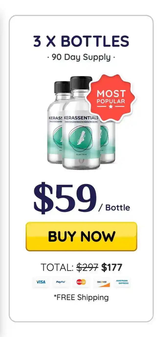 Buy Kerassentials 3 bottles